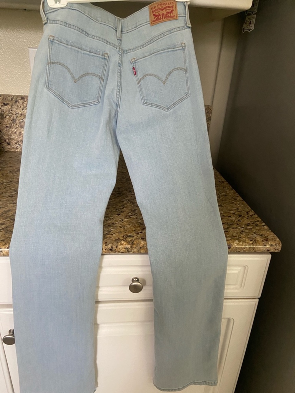Levi's Light Blue Bootcut jeans  brand new never worn 315 Shaping 25/30 mid rise